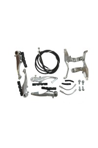 V-brake MTB алюминиевый (с ручками) Silver 
